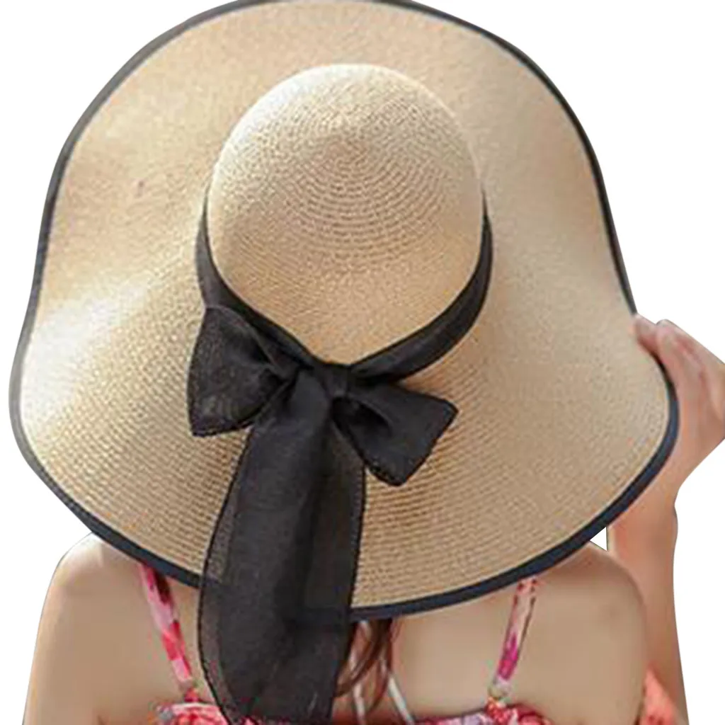 Новые повседневные летние шляпы для женщин украшенные солнцезащитным кремом