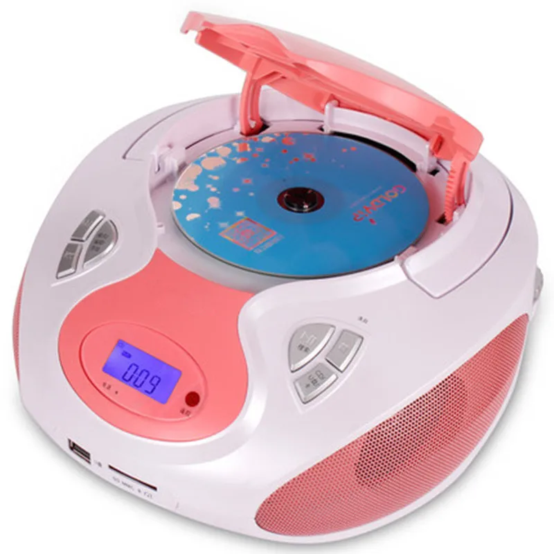 Портативный CD плеер устройство для обучения плода USB SD / MMC MS карта U диск