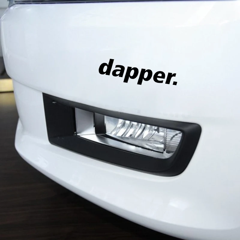 QYPF 14 7 см * 4 крутой автомобильный стиль Dapper Графический виниловый декоративный