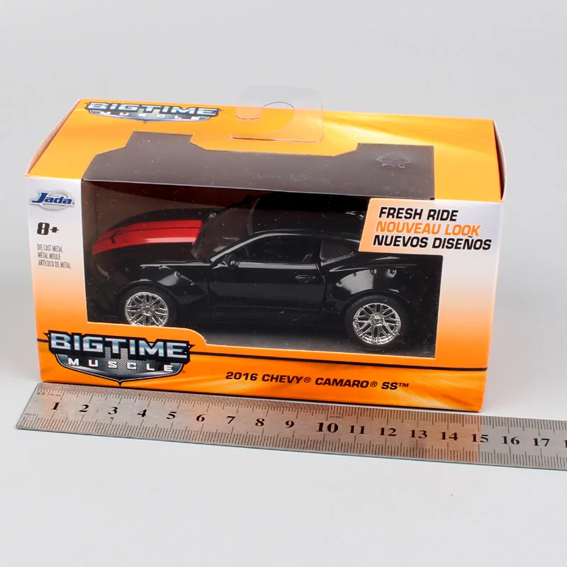 1/32 весы маленькая Jada bigtime 2016 Chevrolet Chevy Camaro SS купе литая модель мышечная игрушечная