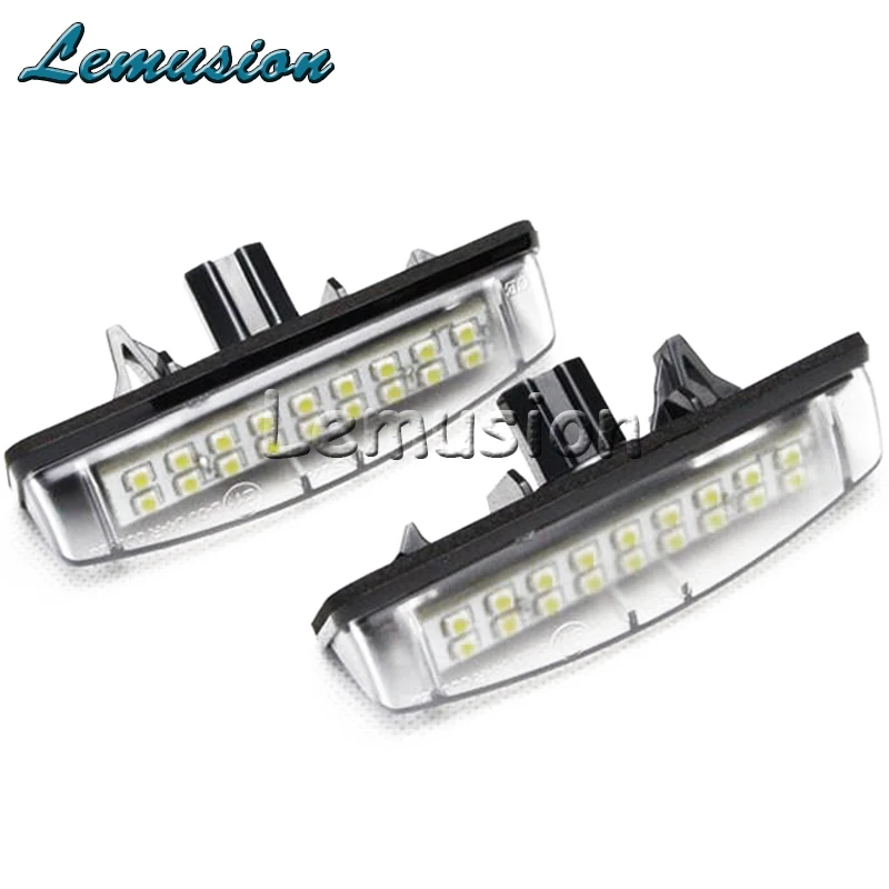 1 пара светодиодный светильник для номерного знака автомобиля 12 в белый SMD Toyota