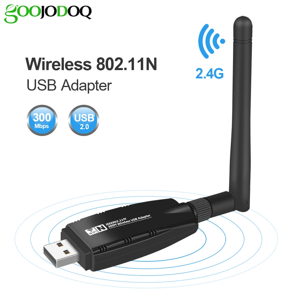 300 Мбит/с беспроводной адаптер usb антенны Wi Fi сетевой карты Lan Беспроводной ключ