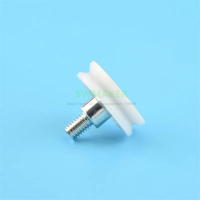M6 * 27*8 мм 6*27*8 V Рифленое колесо винт M6/винт/резьба 626ZZ Пластиковый Ролик