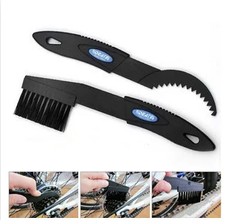 

200Set Bicycle Chain Clean Brush Cleaning Bike Cycling Cleaner Scrubber Tool 2PCS/set Fast shipping for DHL FEXED