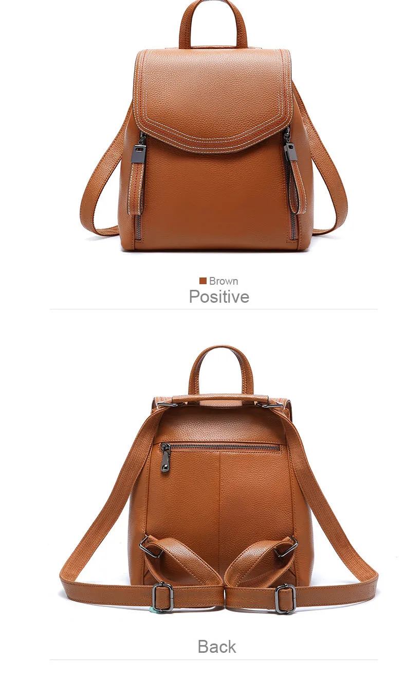 Мягкая натуральная кожа рюкзак; рюкзак Для женщин кожаный рюкзак элегантный черный рюкзак дорожная Сумка Элегантный Back To School sac a dos