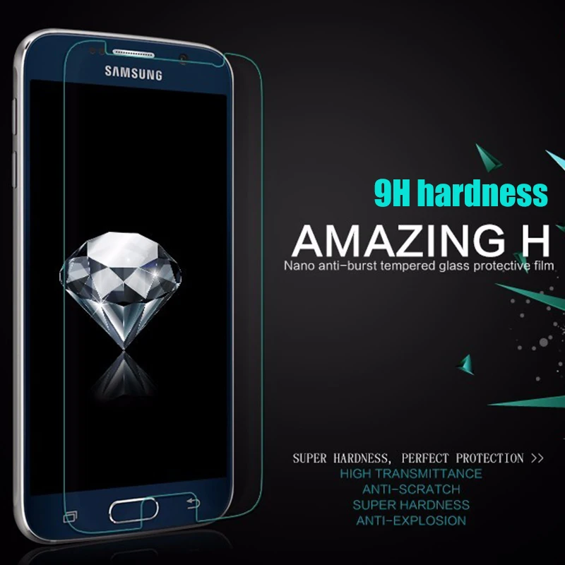 Закаленное стекло 9H для Samsung Galaxy A6 A8 Plus 2018 A5 A3 A7 A9 Star Защитная пленка экрана Sasmung J3 J5
