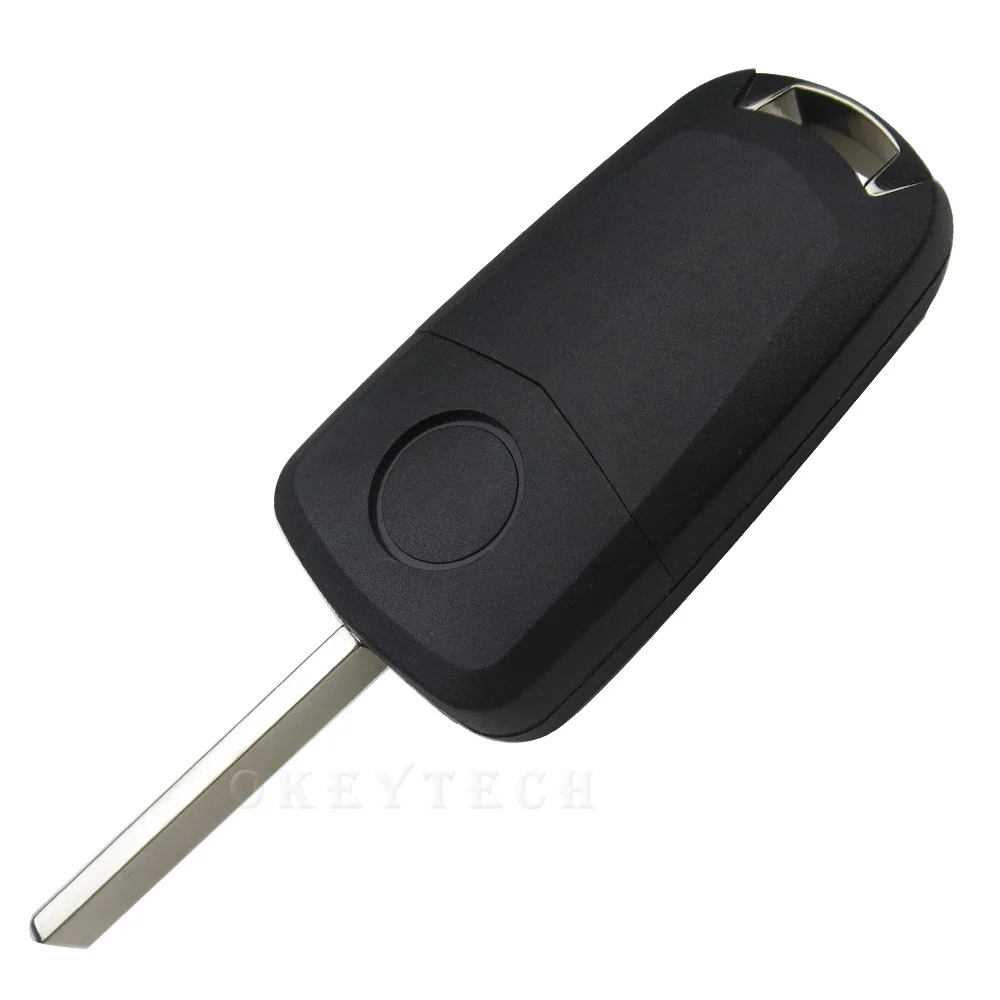 OkeyTech дистанционный автомобильный флип ключ оболочка для Vauxhall Opel Corsa D Astra Vectra Zafira