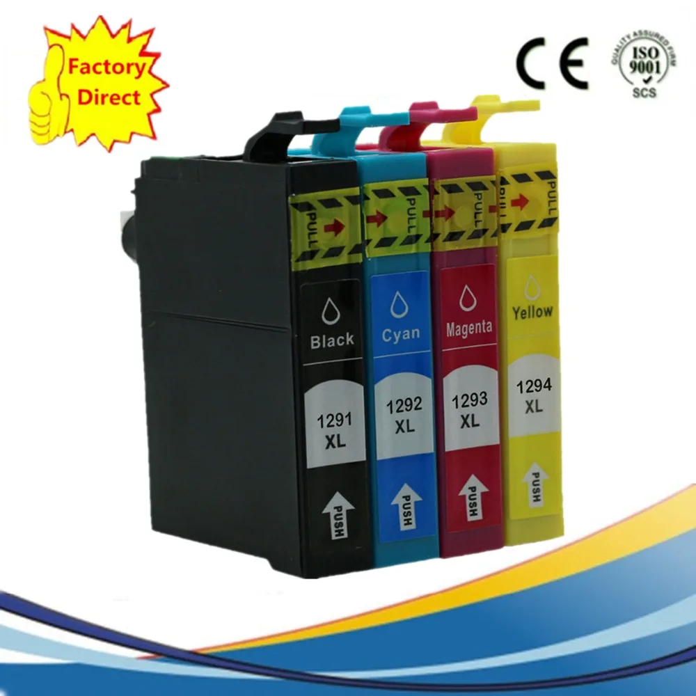 Pk T1291 T129 T1295 Замена чернильных картриджей Stylus SX230 SX235W SX420W SX425W SX430W SX435W SX438W SX440W SX445W|ink
