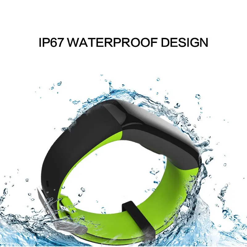 Новинка 2017 кислорода в крови монитор Smart Watch водонепроницаемый с пульсометр