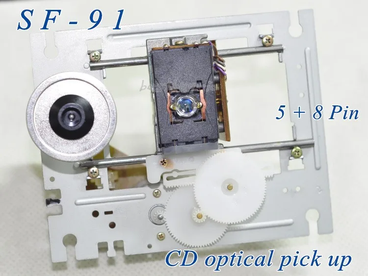 

New SF-91 / SF91(5Pin+8Pin) with mechamism SF-91 5P+8P Double row plug CD player laser lens SF 91