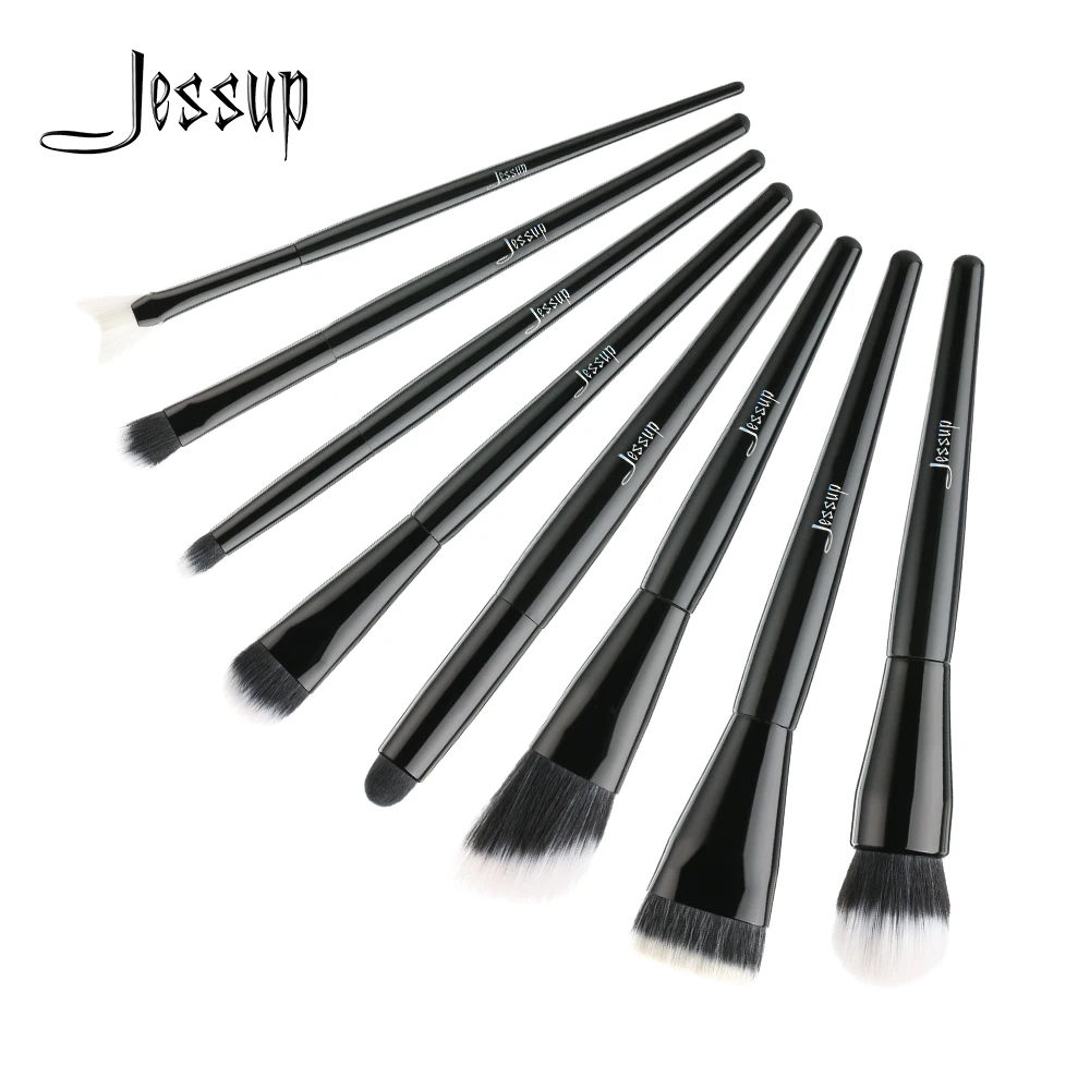 Jessup Brushes 8pcs Makeup Set Foundation Concealer Eyeliner Lip Make up Brush Tool T109 | Красота и здоровье