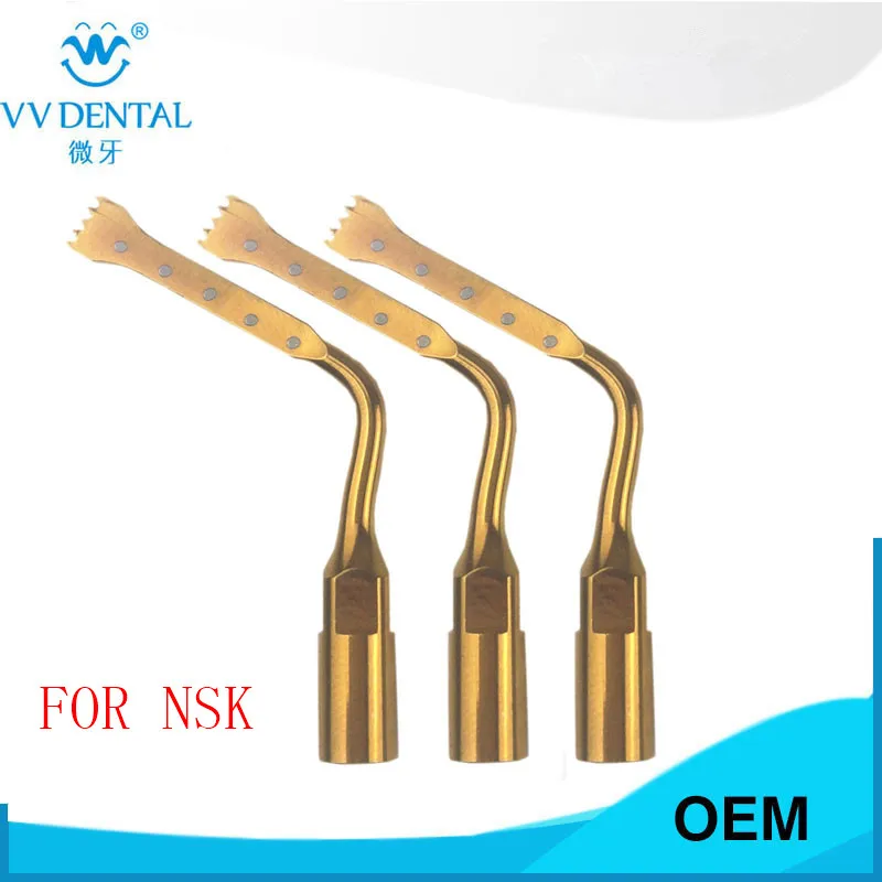 

3pcs USN8, Bone surgery tip, dental piezo surgery tip for NSK PIEZOSURGERY
