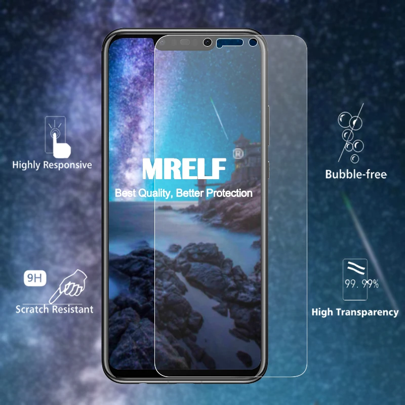 Закаленное стекло MRELF для Huawei Mate 20 Lite Защитное экрана 9H 2.5D | Мобильные телефоны и