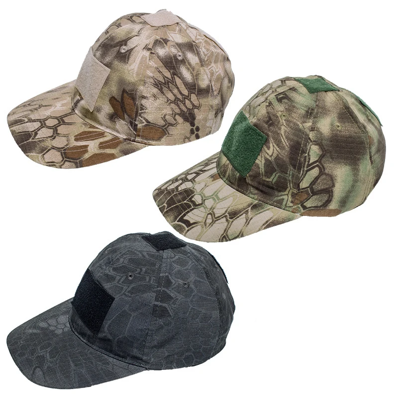 

Python Pattern Camo Unisex Fashion Airsoft Tactical Baseball Cap Army Military Men's Hat With Adjustable Head Circumference 17