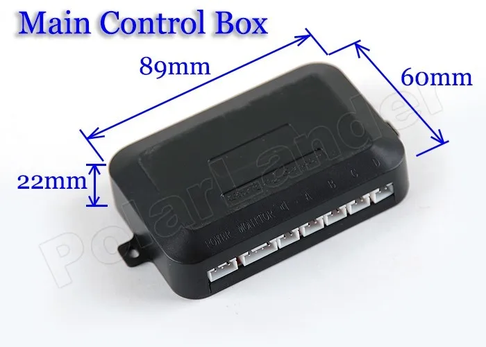 best selling Car LCD Parking Sensor 4 Sensors 12V Cars Reverse Assistance Backup Radar Monitor System 44 colors | Автомобили и