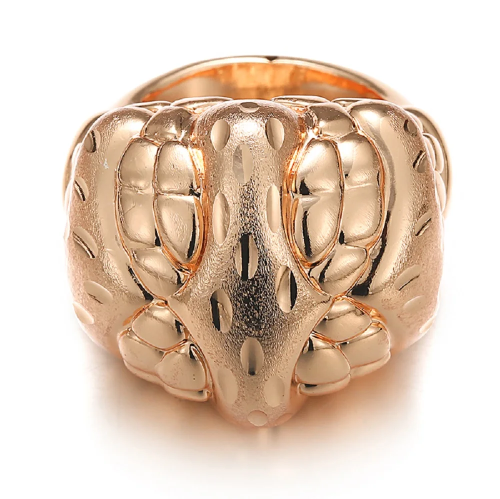 Бижутерия ethlyn Новые африканские полые кольца для унисекс золотого цвета