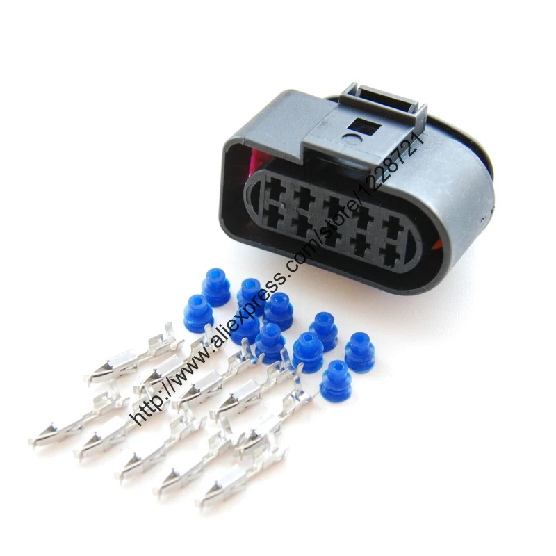 10 компл./лот 10pin 1J0973735 Mk4 Соединительный разъем для фар Автомобильный