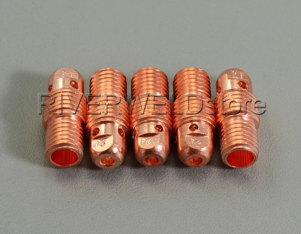 TIG Коллет тела 13N28 2,4 мм и 3/3" Fit TIG сварочный фонарь SR PTA DB WP 9 20 25 серии расходные материалы аксессуары, 10PK