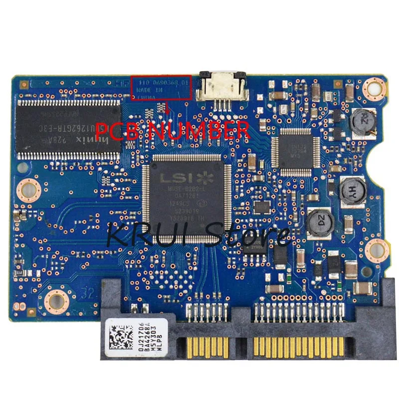 HDD номер PCB платы: 110 0A90368 01 микросхема основного контроллера: 0A71261 палки: 0J21706