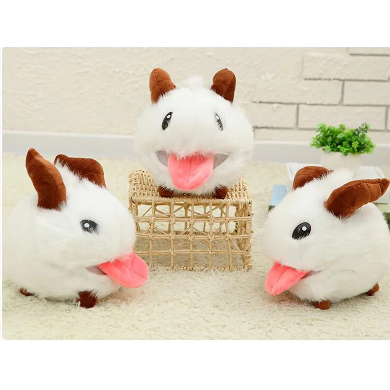 Новая плюшевая игрушка Poro высокого качества милая кукла легальная версия Модель