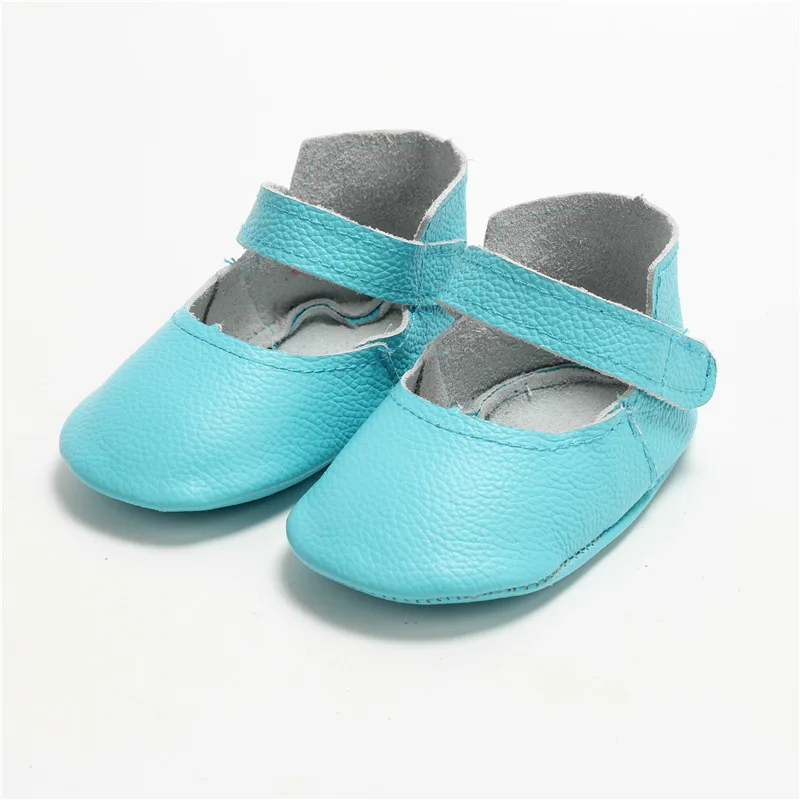 

New Real Leather Bbby Sandals Baby shoes Baby moccasins Printing Suede Baby Girls Shoes