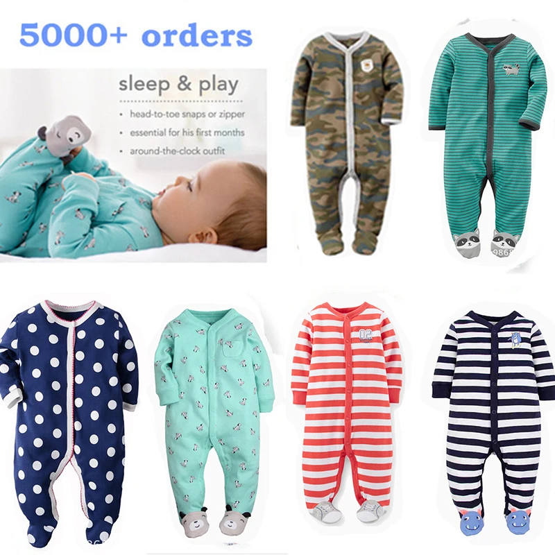 Детский осенний комбинезон с длинным рукавом 100% хлопок|baby rompers newborn|long sleeve baby