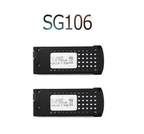 Светло-серый 3,7 V 1600mAh литий-полимерный Батарея и(3 в 1) Зарядное устройство для SG106 р/у вертолет Квадрокоптер запасные Запчасти 3,7 в радиоуправляемый Дрон Батарея - Цвет: Светло-серый