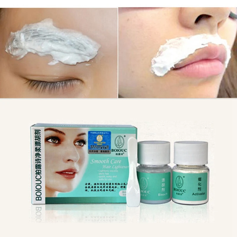 Face Fine Hair Beard Eyebrow Removal Facial Bleaching Set RemoveBeauty New Arrival | Красота и здоровье