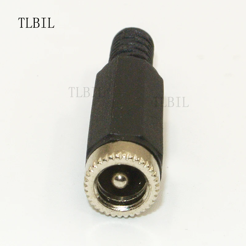 10 шт. разъем питания постоянного тока 2 1x5 5/2 5x5 5 мм гнездо комплект DIY