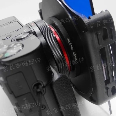Алюминиевое кольцо адаптера фильтра для panasonic Lumix LX10 Rico GR II GR2 объектив камеры 40 5 cpl