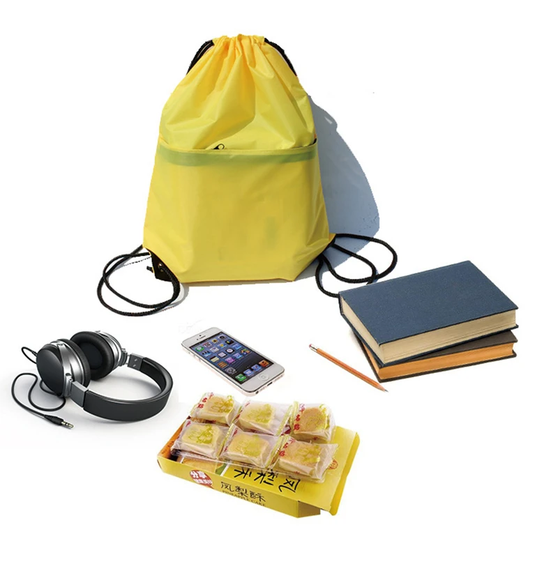 Водонепроницаемая спортивная сумка на молнии складной рюкзак для фитнеса похода