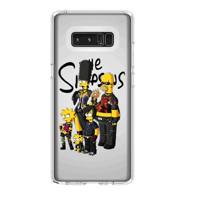 Симпсон ТПУ мягкий чехол для Samsung A30 A50 S10LITE S6 S9 S7 S8 S9PIUS S7EDGE 2018A8 A6 NOTE9 NOTE8 A8PIUS A6PIUS |