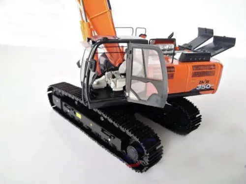 Редкий! Гидравлический Экскаватор Hitachi модель литья под давлением масштаб 1/50