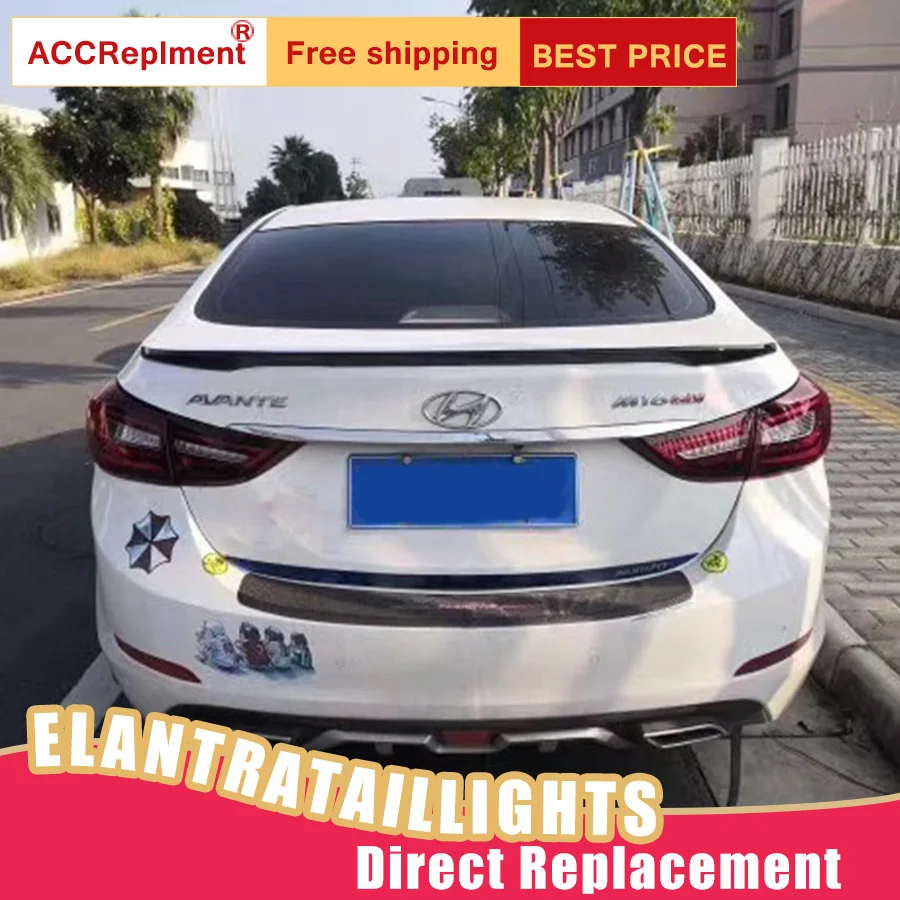 Новый светодиодный фонарь светильник s в сборе для Hyundai Elantra 2013 2015 задний стоп