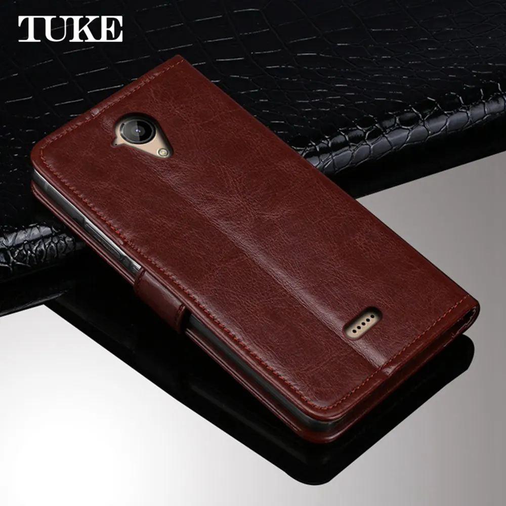 Чехол TUKE для Coque Wiko U Feel Lite, роскошный кожаный чехол для Fundas Wiko ufeel Lite, силиконовый защитный чехол для телефона