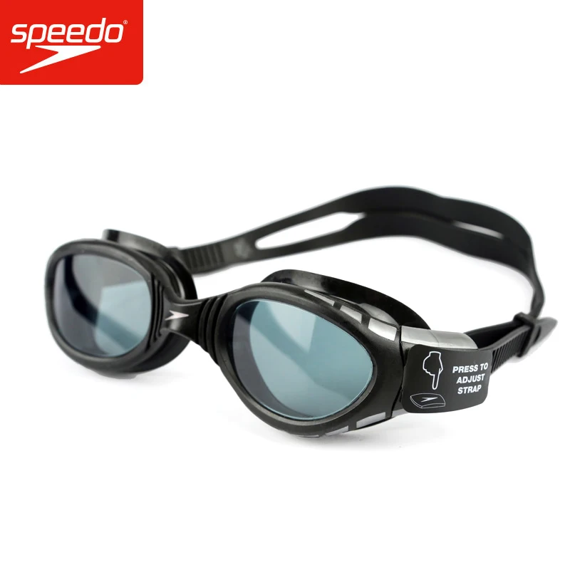 Очки для плавания Speedo Futura BioFUSE с большой оправой водонепроницаемые