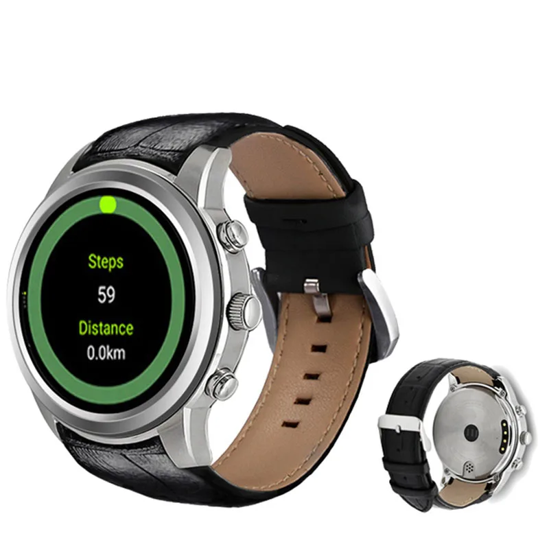 

Multifunction Waterproof Smart Watch 2018 Android Bluetooth Wifi 5.1 Mobile Phone Card GPS Watch Men Business Fashion 2G+16G