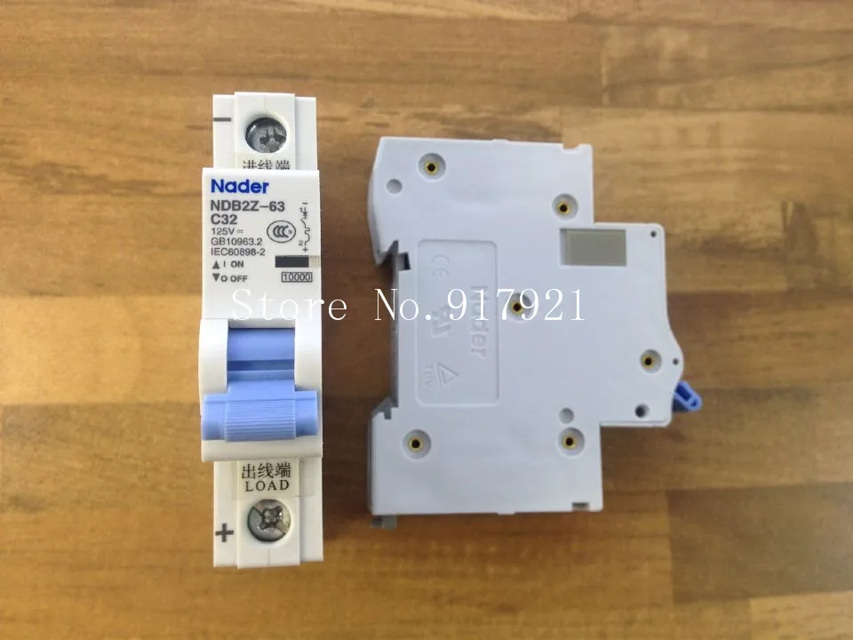 

[ZOB] Nader NDB2Z-63 C32 new authentic letter small DC circuit breaker 1P32A air switch --10PCS/LOT
