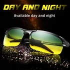 Солнцезащитные очки унисекс поляризационные для вождения, дневные и Ночные очки с антибликовым покрытием UV400, для мужчин и женщин, для вождения