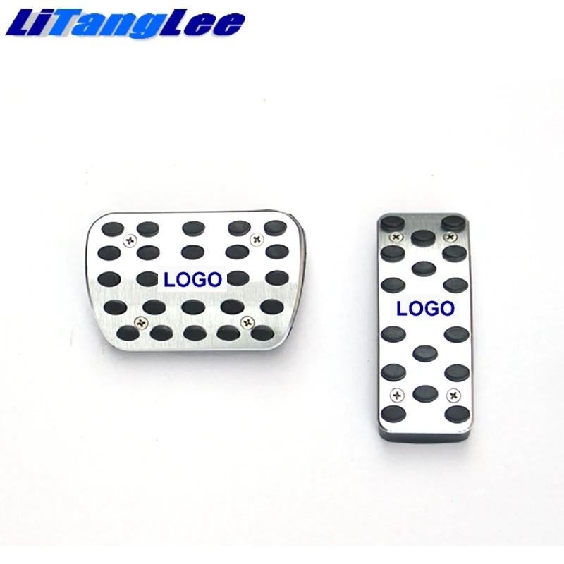 LitangLee Car Accelerator Pedal Pad Cover Sport Racing Design For Mercedes Benz GL GLS MB X166 2013~2018 AT Foot | Автомобили и
