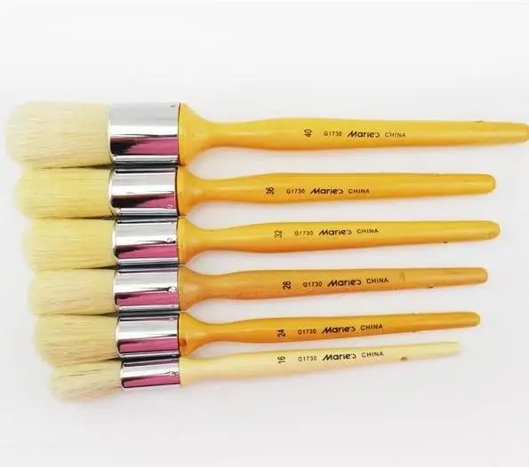 Надписью Marie с щетиной (Стоматологическая полировальная щетка) G 1730 Круглый