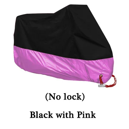 Pink 15 цветов, чехол для мотоцикла, универсальный, для улицы, для помещений, УФ-защита, для скутера, водонепроницаемый, для мотоцикла, для велосипеда, для дождя, для палатки, для квадроцикла, чехол - Цвет: Pink