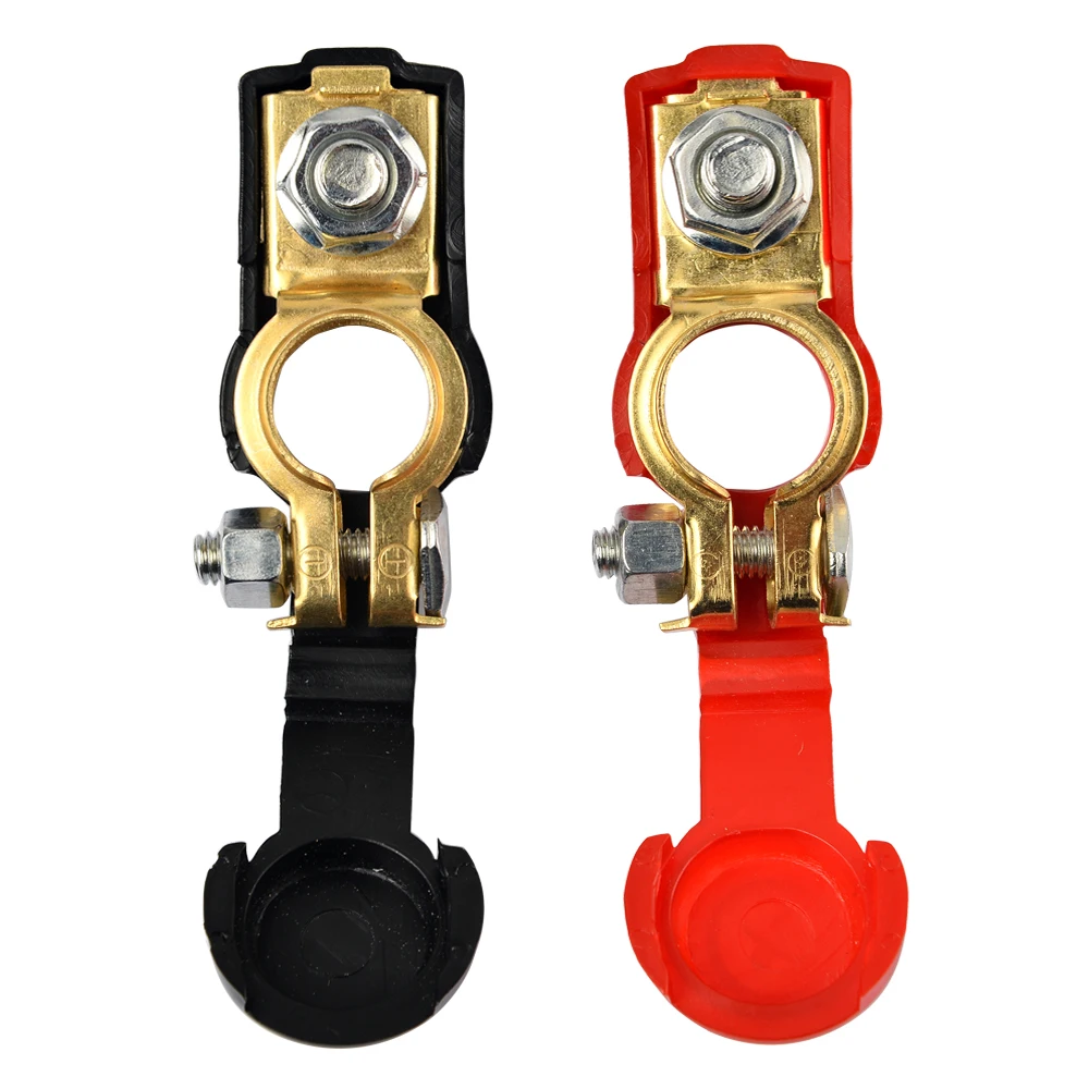 1 пара Батарея Клемма-зажим Зажимы отрицательный положительный для авто грузовик