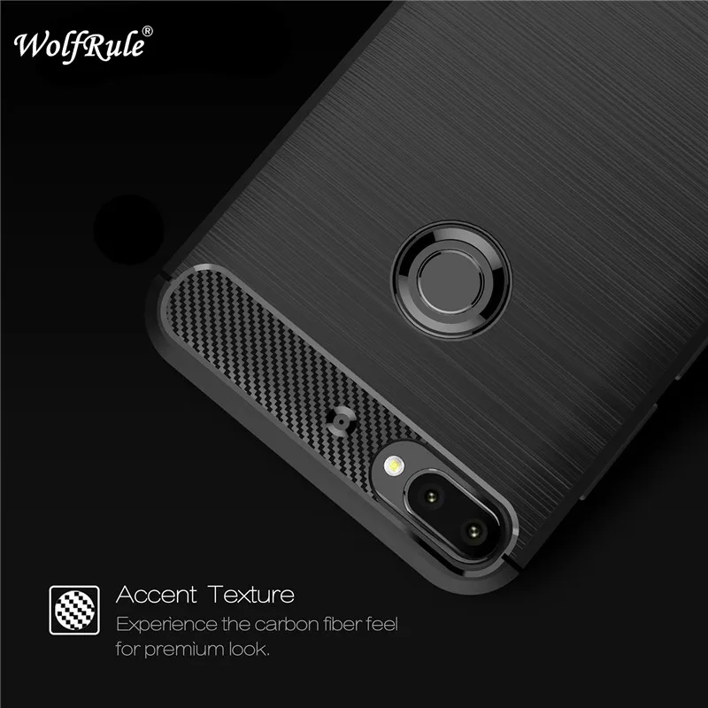 

WolfRule For HTC Desire 12 Plus Case Desire D12+ Cover Shockproof TPU Brushed Back Case For HTC Desire D12 Plus Fundas 6.0"