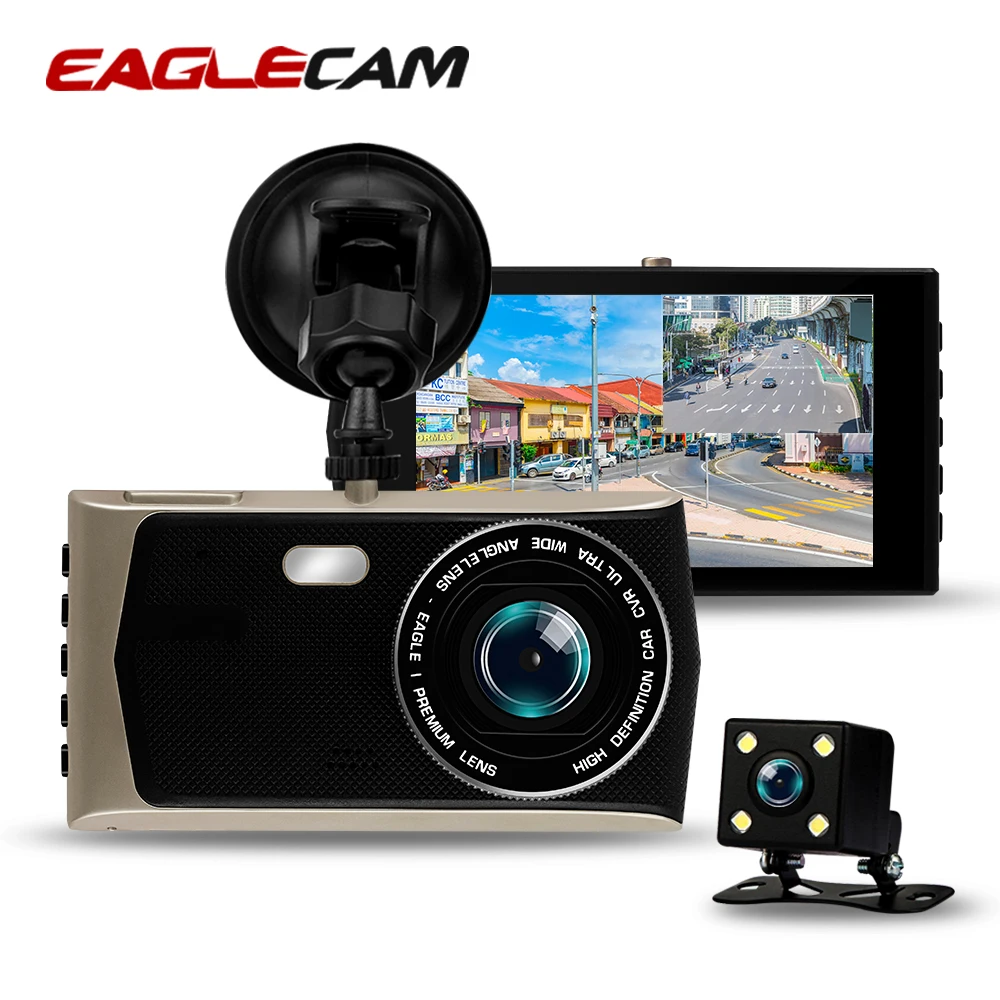 4 0 &quotАвтомобильная камера Full HD 1080P 170 градусов широкоугольный видеорегистратор