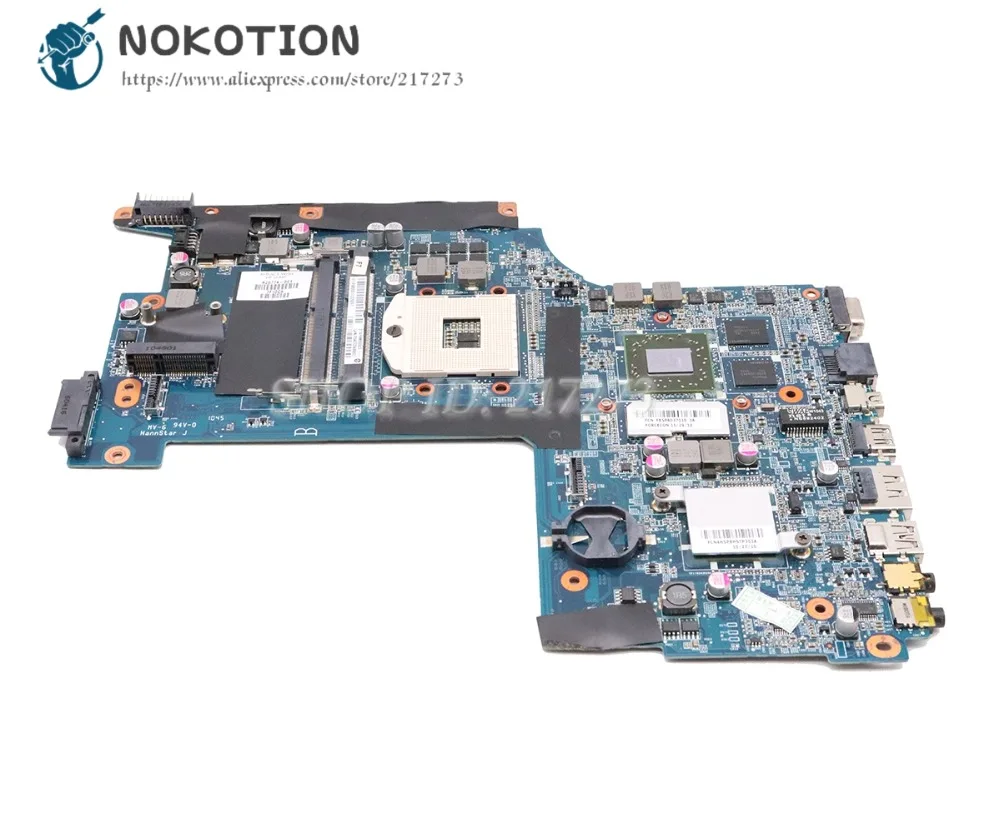 

Материнская плата NOKOTION для ноутбука HP Envy 17 17-1100 620774-001 DASP8AMB6D0, материнская плата HM55 HD5850 1 Гб