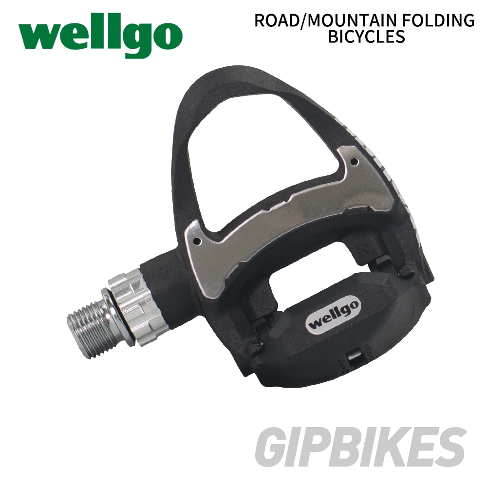 Wellgo R312 249 г ультра-легкий карбоновый шоссейный велосипед Clipless Педали с 3