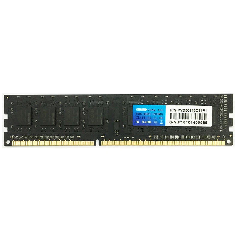 Pccooler 4 ГБ 8 ОЗУ для ПК модуль памяти настольного компьютера DDR3 PC3 1600 МГц 12800 8GBX2 = 16 Гб