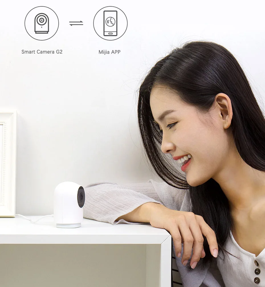 Оригинальная интеллектуальная домашняя камера Xiaomi Aqara 1080 P ip-камера беспроводная камера Детский Монитор видеокамера Беспроводная Веб-камера Fo mijia App