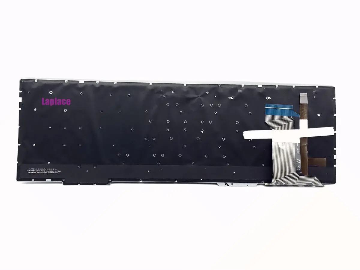 Новая русская белая клавиатура с подсветкой для Asus FX553VD FX553V без упора рук |